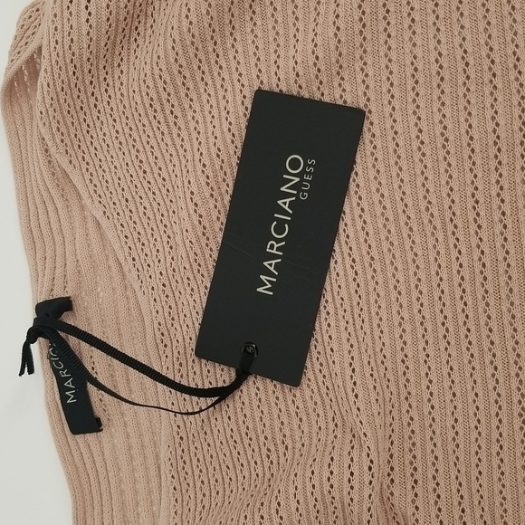 Marciano Guess Loose Knit Dolman Sleeve Boat Neck Top - Picture 2 of 5